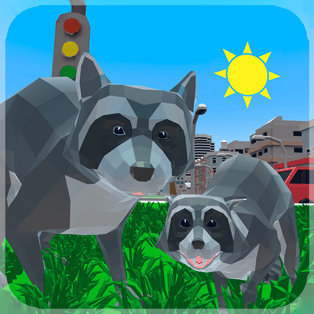 Raccoon Adventure: City Simulator 3D thumbnail